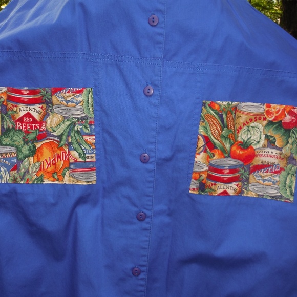 Farmer's Market Comfy Blue 2X Banded Collar - Picture 5 of 6